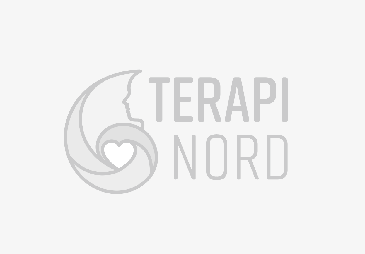 Terapi Nord logo i monokrom – gestalt